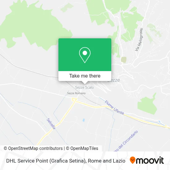 DHL Service Point (Grafica Setina) map