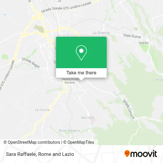 Sara Raffaele map