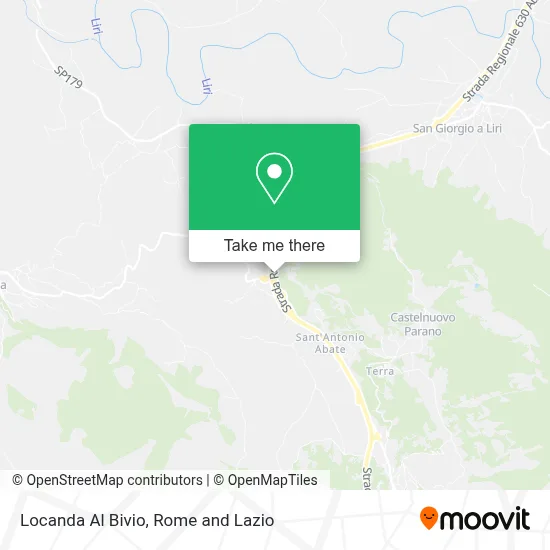 Locanda Al Bivio map
