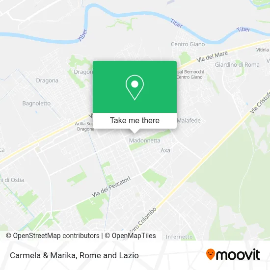 Carmela & Marika map
