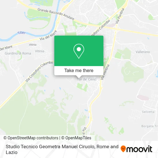 Studio Tecnico Geometra Manuel Ciruolo map