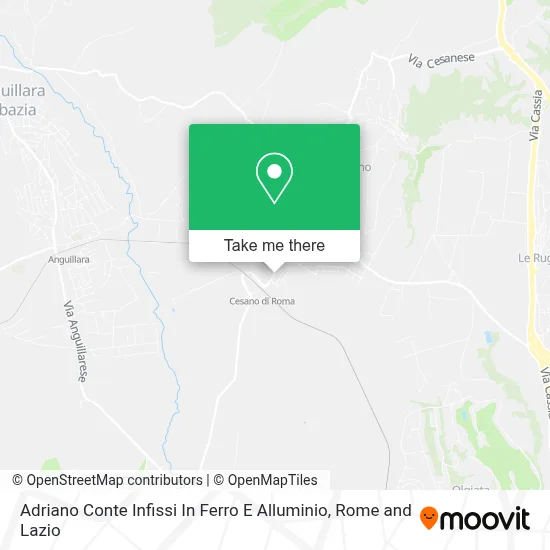 Adriano Conte Infissi In Ferro E Alluminio map