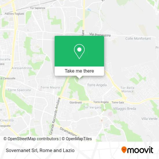 Sovemanet Srl map