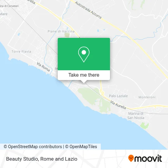 Beauty Studio map