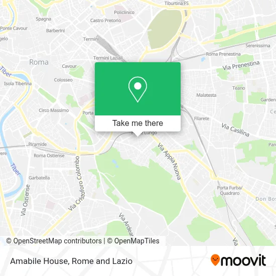 Amabile House map
