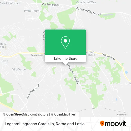 Legnami Ingrosso Cardiello map