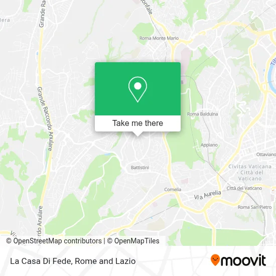 La Casa Di Fede map