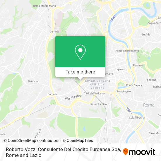 Roberto Vozzi Consulente Del Credito Euroansa Spa map