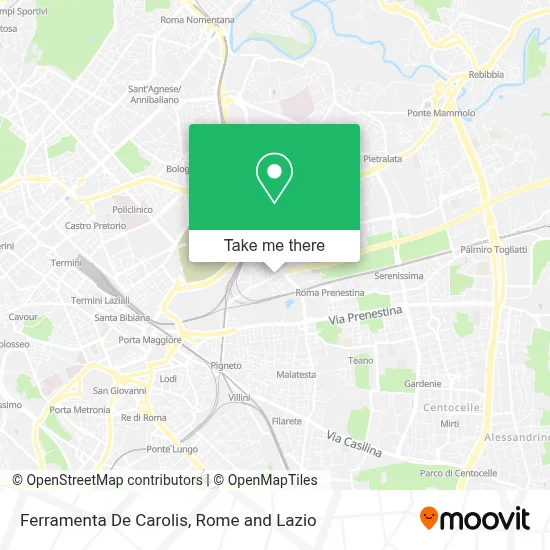 Ferramenta De Carolis map