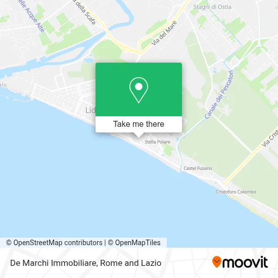 De Marchi Immobiliare map