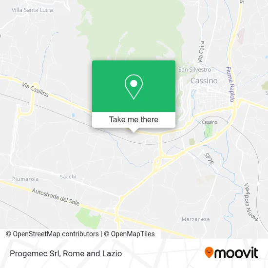 Progemec Srl map