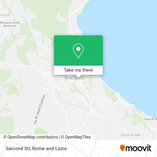 Saicond Srl map