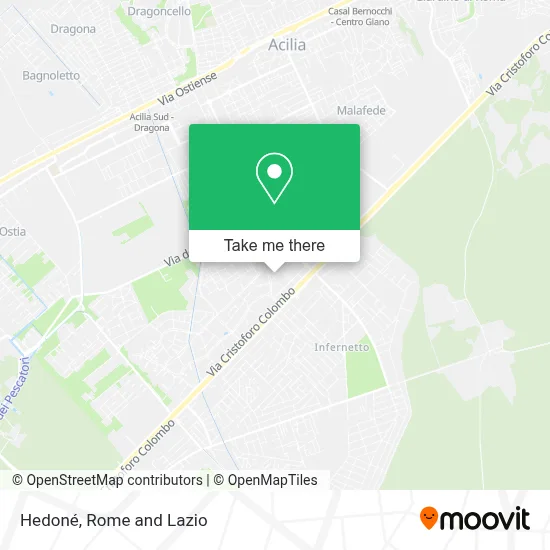 Hedoné map