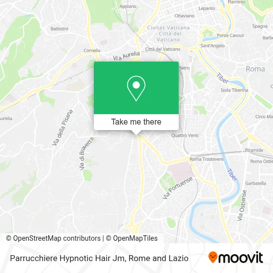 Parrucchiere Hypnotic Hair Jm map