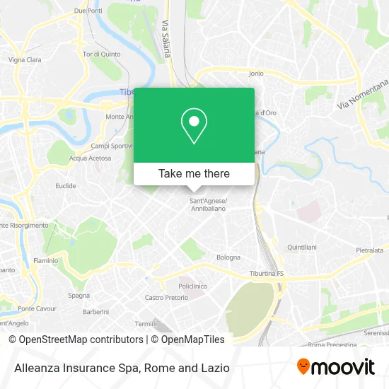 Alleanza Insurance Spa map
