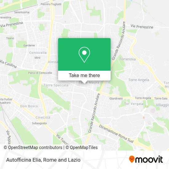 Autofficina Elia map