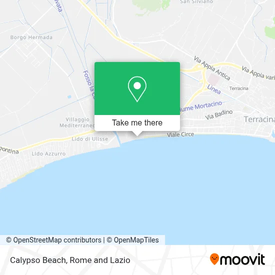 Calypso Beach map