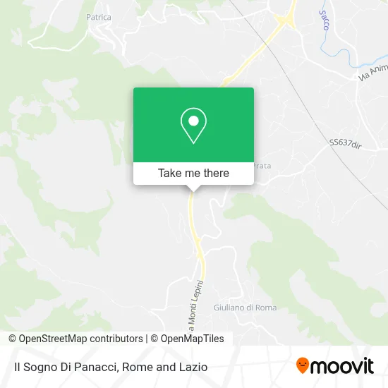 Il Sogno Di Panacci map