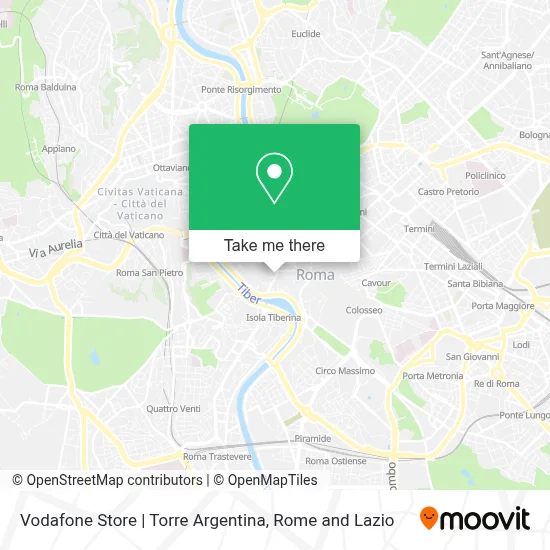Vodafone Store | Torre Argentina map