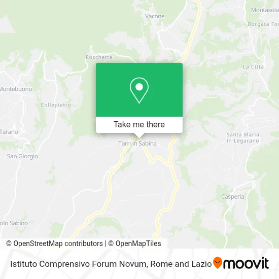 Istituto Comprensivo Forum Novum map