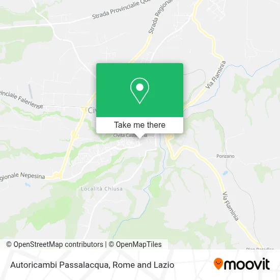 Autoricambi Passalacqua map
