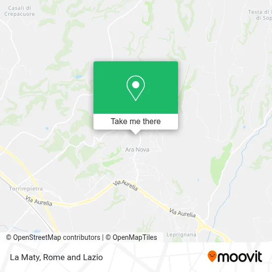 La Maty map