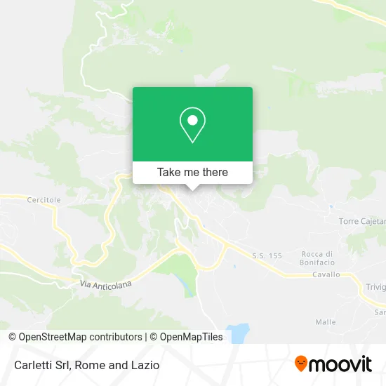 Carletti Srl map