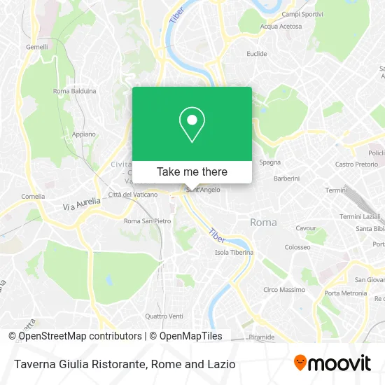 Taverna Giulia Ristorante map