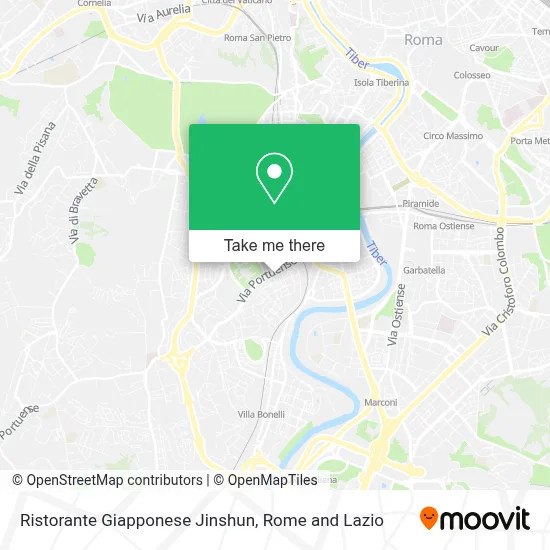 Ristorante Giapponese Jinshun map