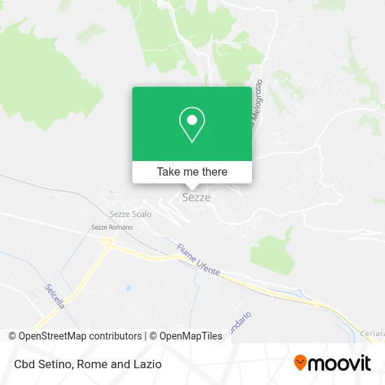 Cbd Setino map
