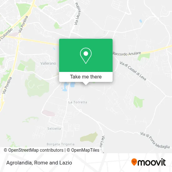 Agrolandia map