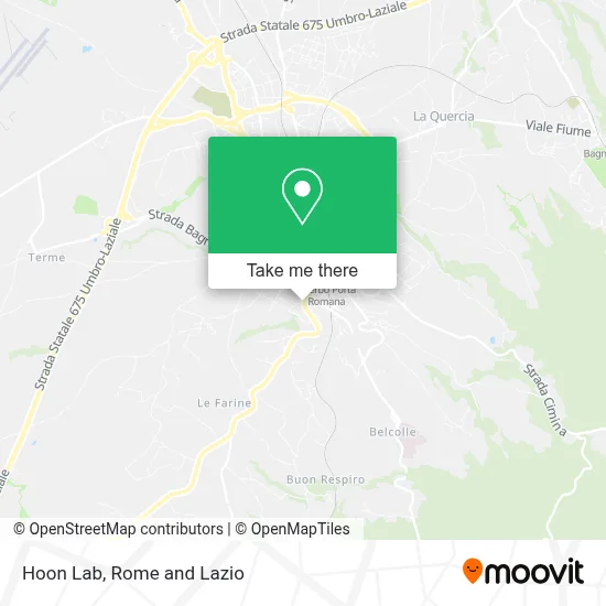 Hoon Lab map