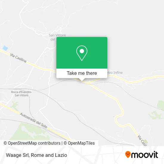 Waage Srl map