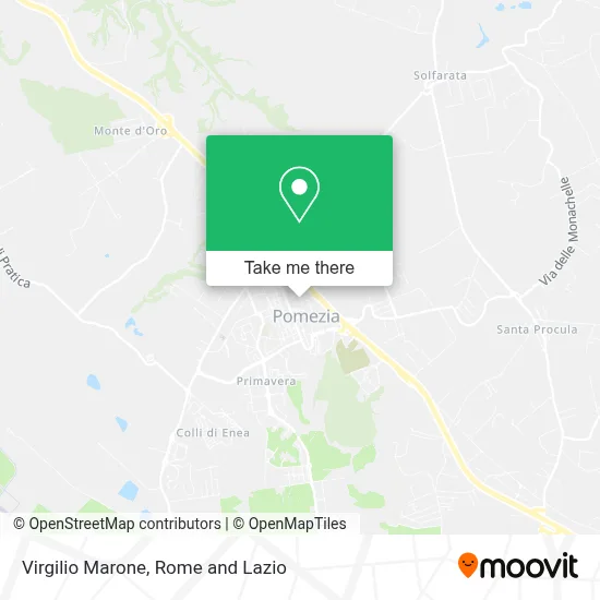 Virgilio Marone map