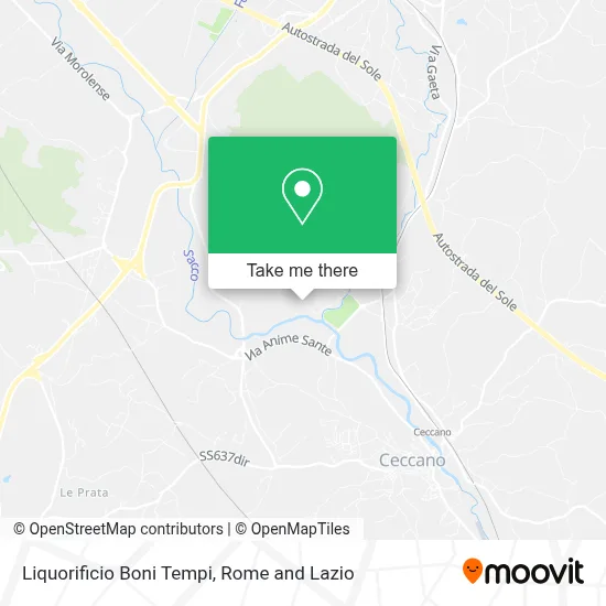 Liquorificio Boni Tempi map