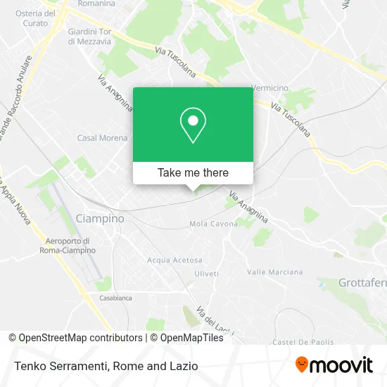 Tenko Serramenti map