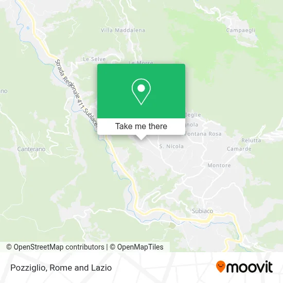 Pozziglio map