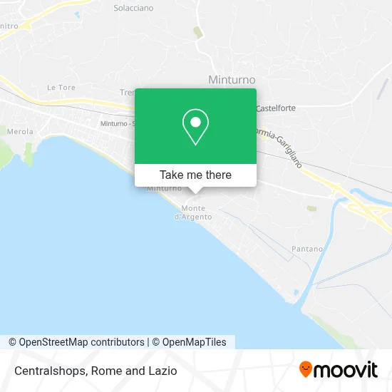 Centralshops map