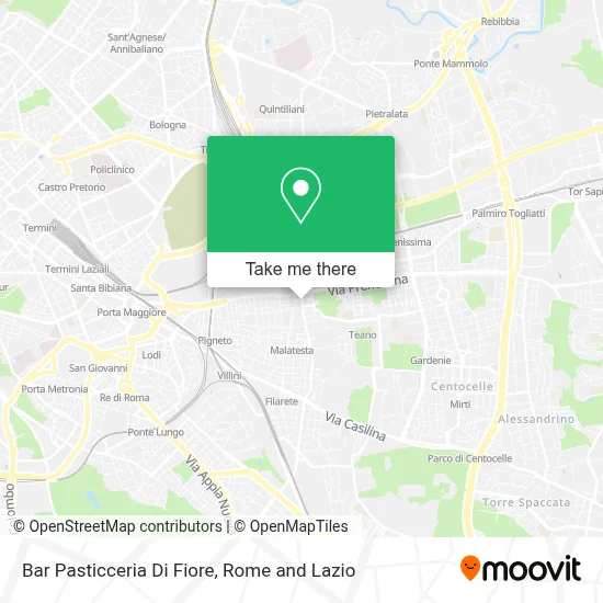 Bar Pasticceria Di Fiore map