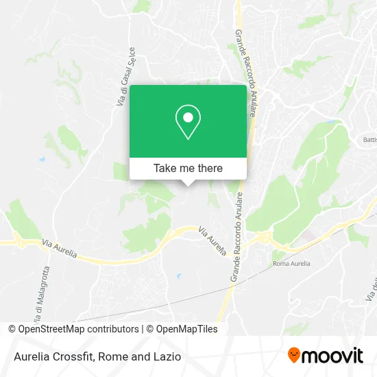 Aurelia Crossfit map