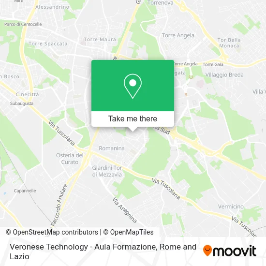 Veronese Technology - Aula Formazione map