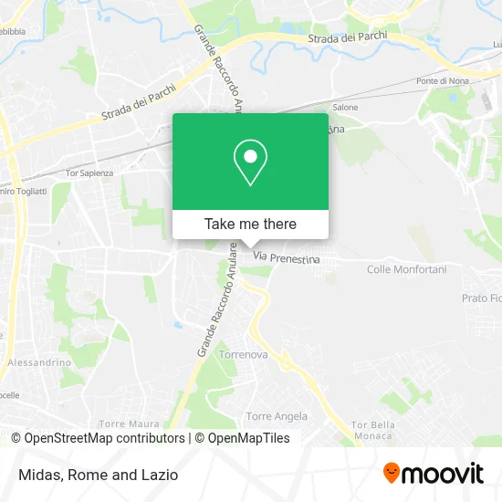 Midas map