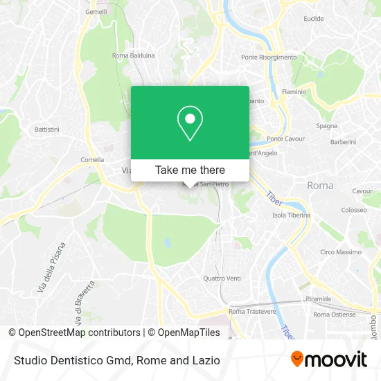 Studio Dentistico Gmd map