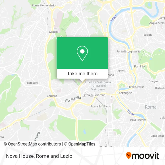 Nova House map