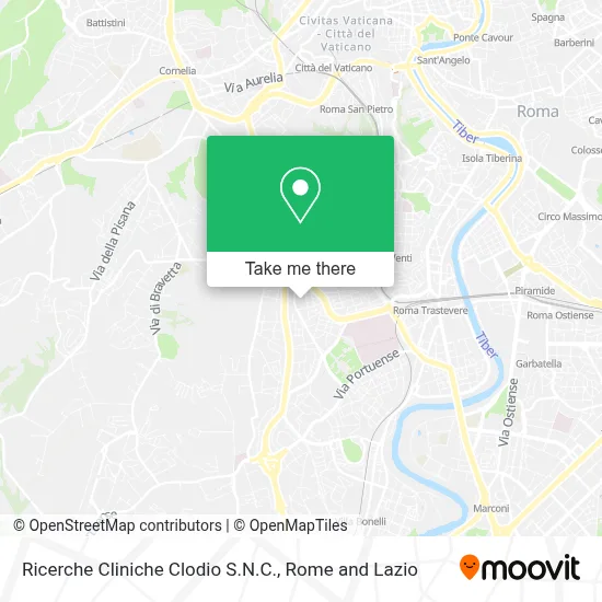 Ricerche Cliniche Clodio S.N.C. map