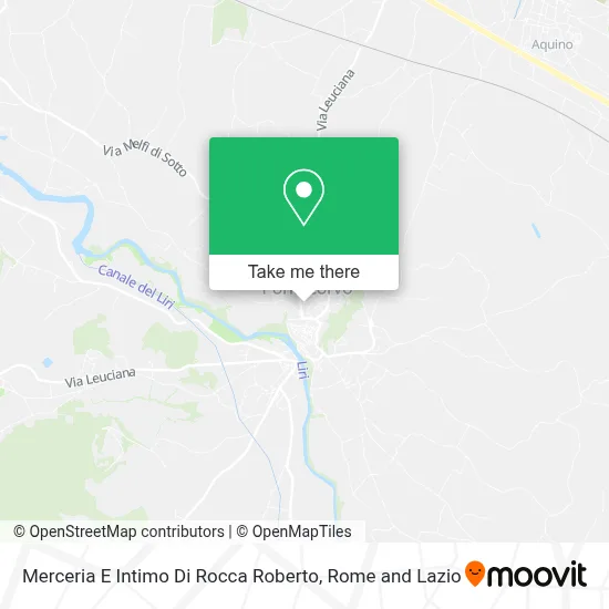 Merceria E Intimo Di Rocca Roberto map