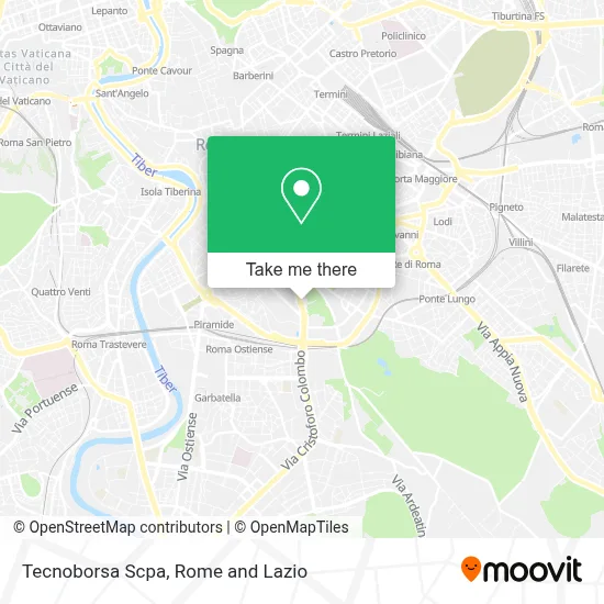 Tecnoborsa Scpa map