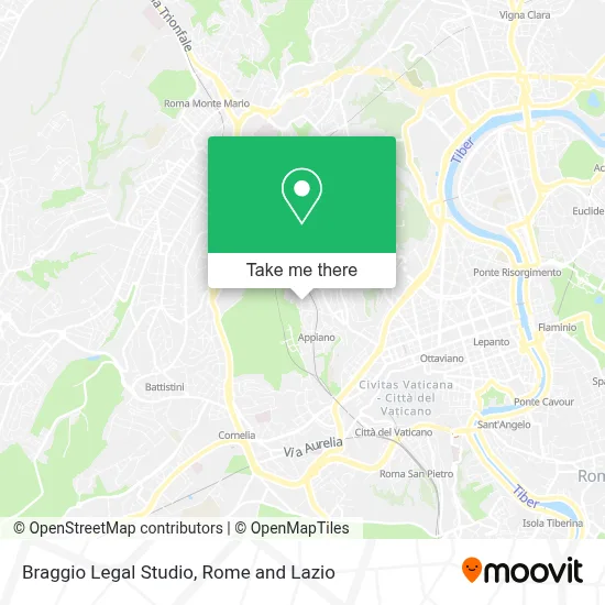 Braggio Legal Studio map