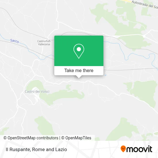 Il Ruspante map