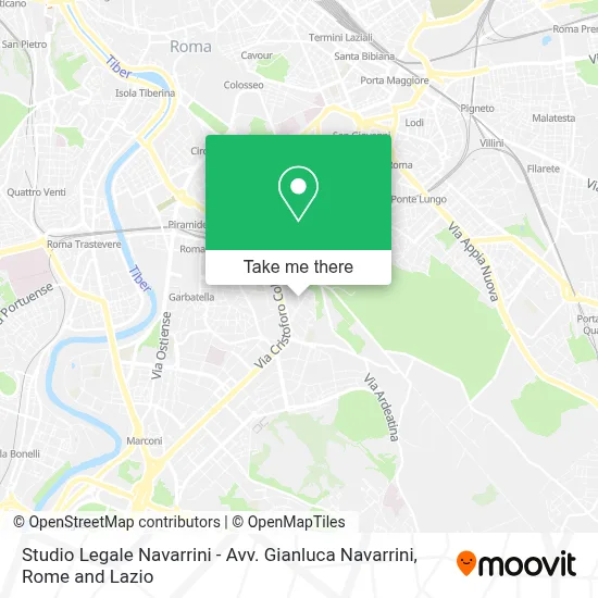 Studio Legale Navarrini - Avv. Gianluca Navarrini map